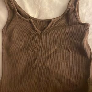 Brandy Melville Brown Tank